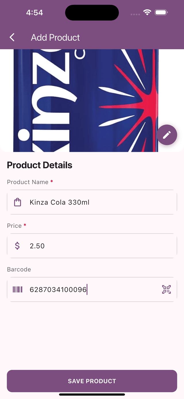 App screen 1